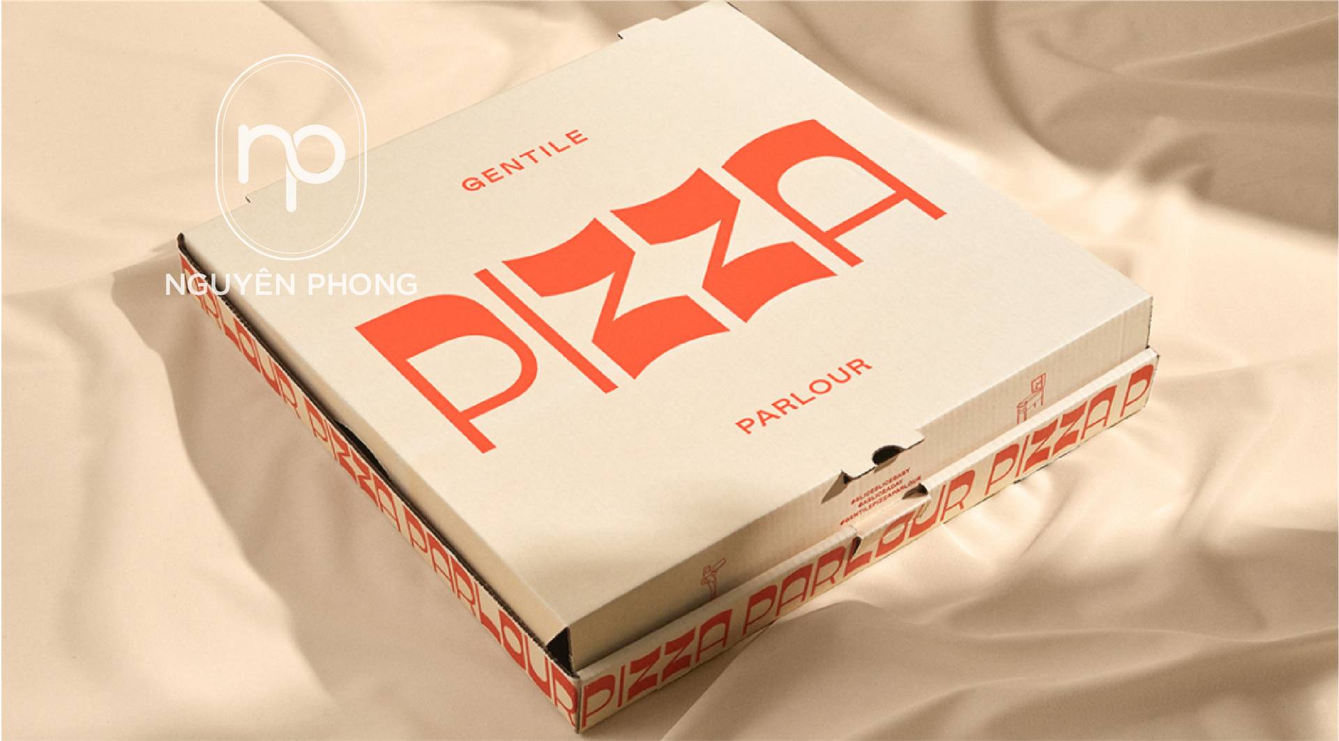 Mẫu in hộp đựng pizza bằng carton sóng